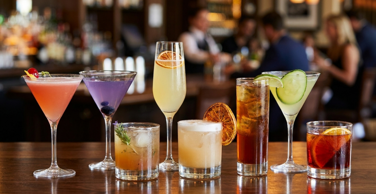 Vin désalcoolisé et une boisson sans alcool aromatisée